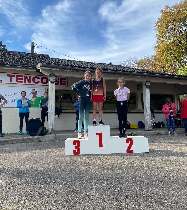 Podiums du cross solidaire