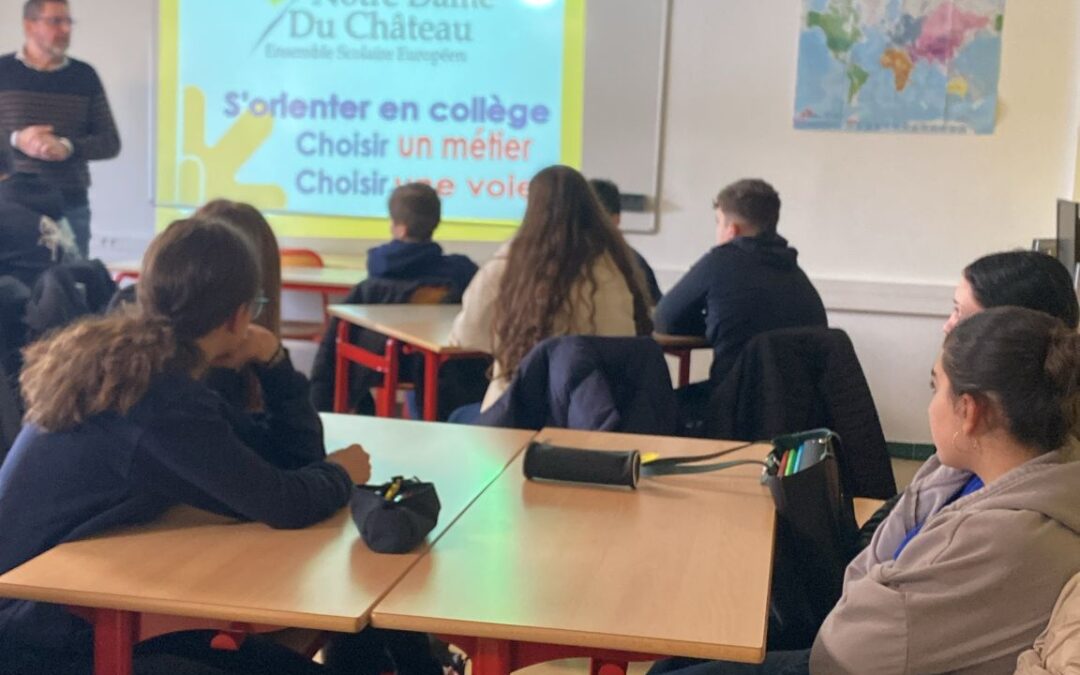 Présentation du lycée professionnel aux 3ème
