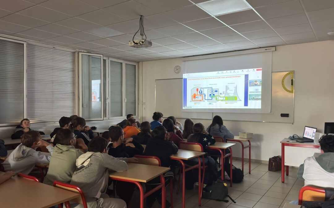 Visite d&rsquo;une centrale nucléaire pour les 5ème