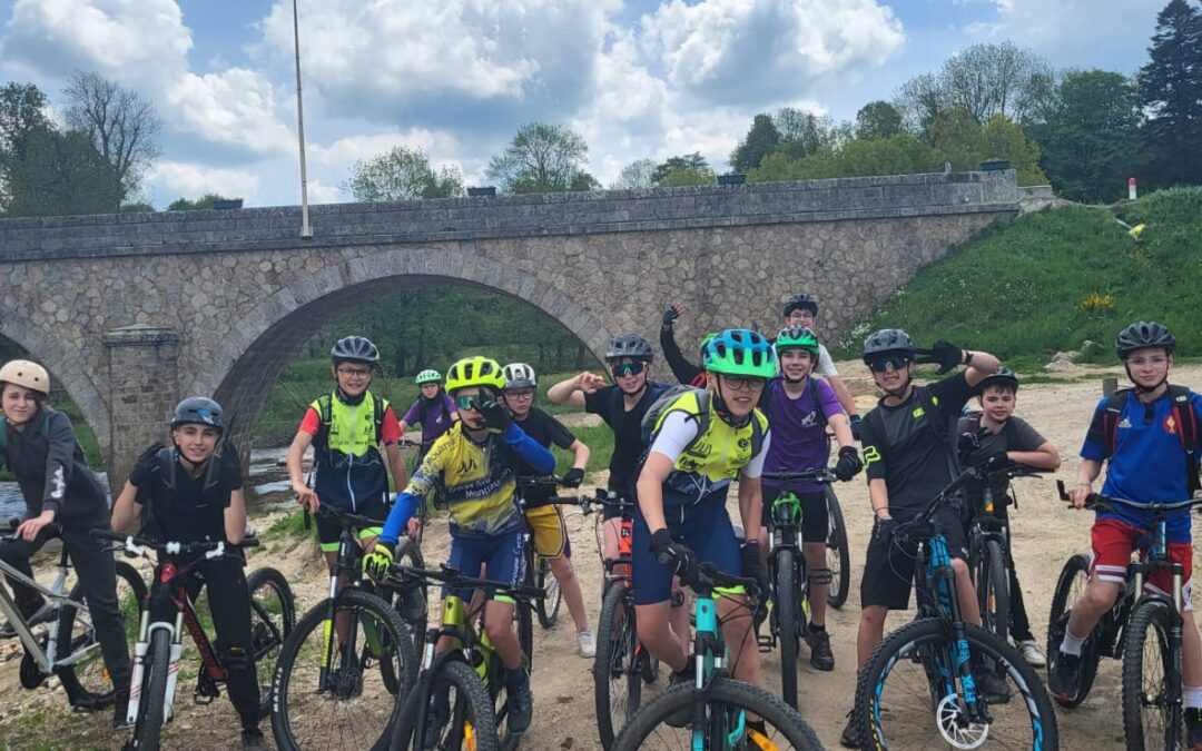 Sortie VTT pour nos 5° cet après midi