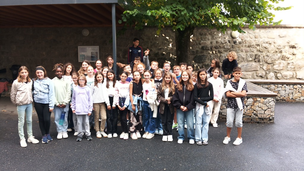 Première journée pour les élèves de 6ème