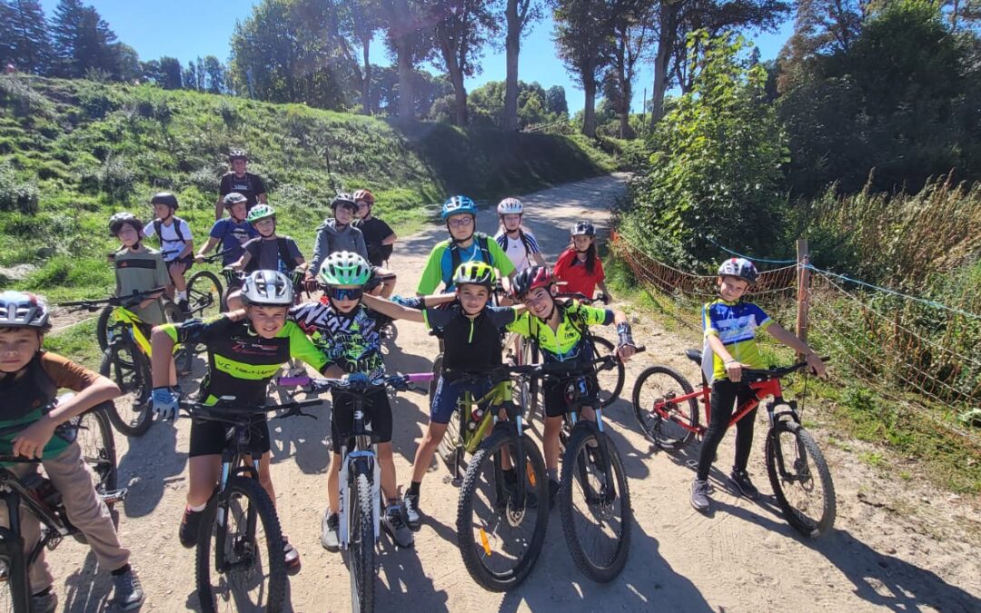 Première sortie pour l&rsquo;option VTT en 6ème/5ème