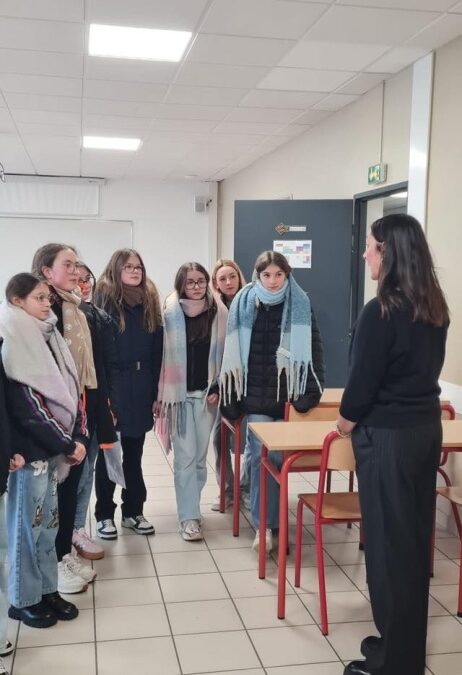 Remerciements suite à la collecte des collégiens