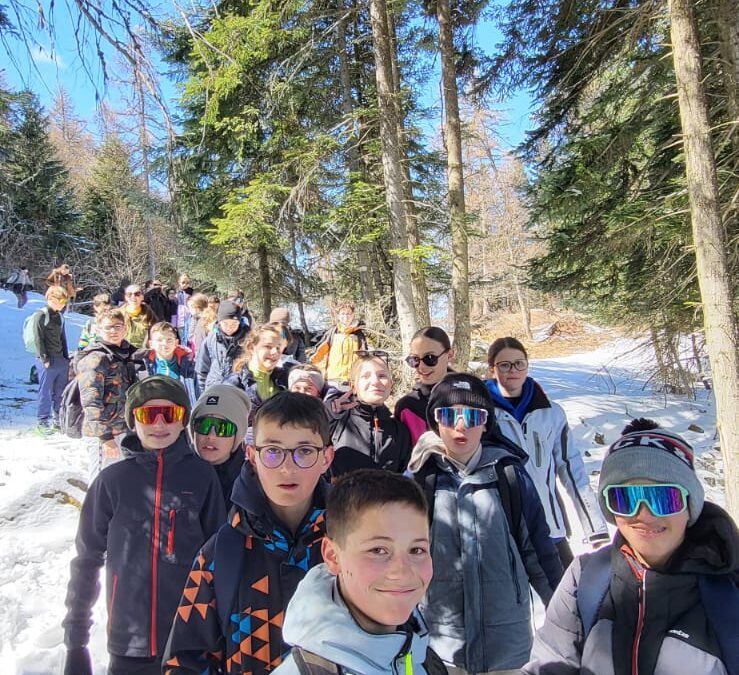 Suite du voyage scolaire au ski des 5ème